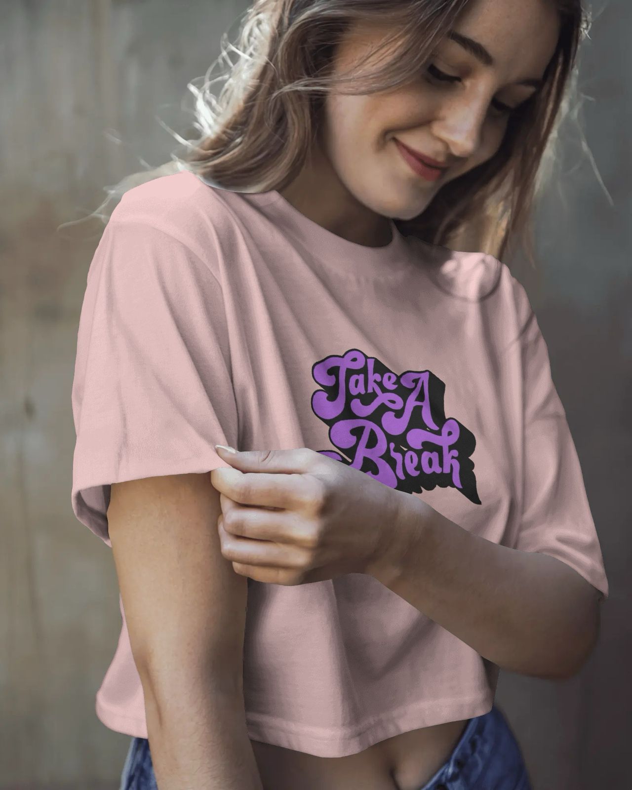 Take A Break Crop Top