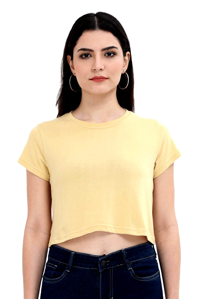 Plane Crop Top T-shirt