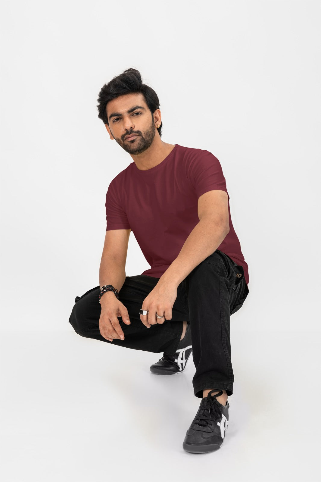 Oversized Red Plane T-shirt