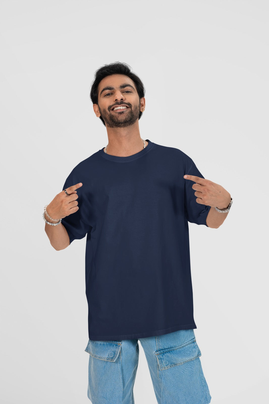 Oversized Navy Blue T-shirt
