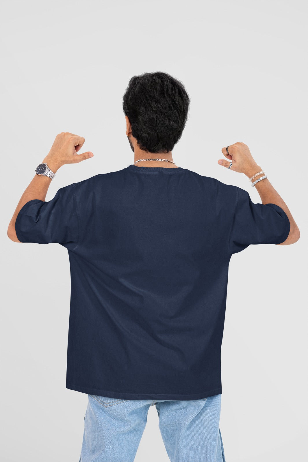 Oversized Navy Blue T-shirt