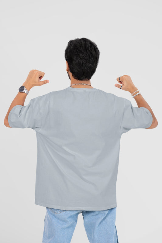 Oversized Light Grey T-shirt