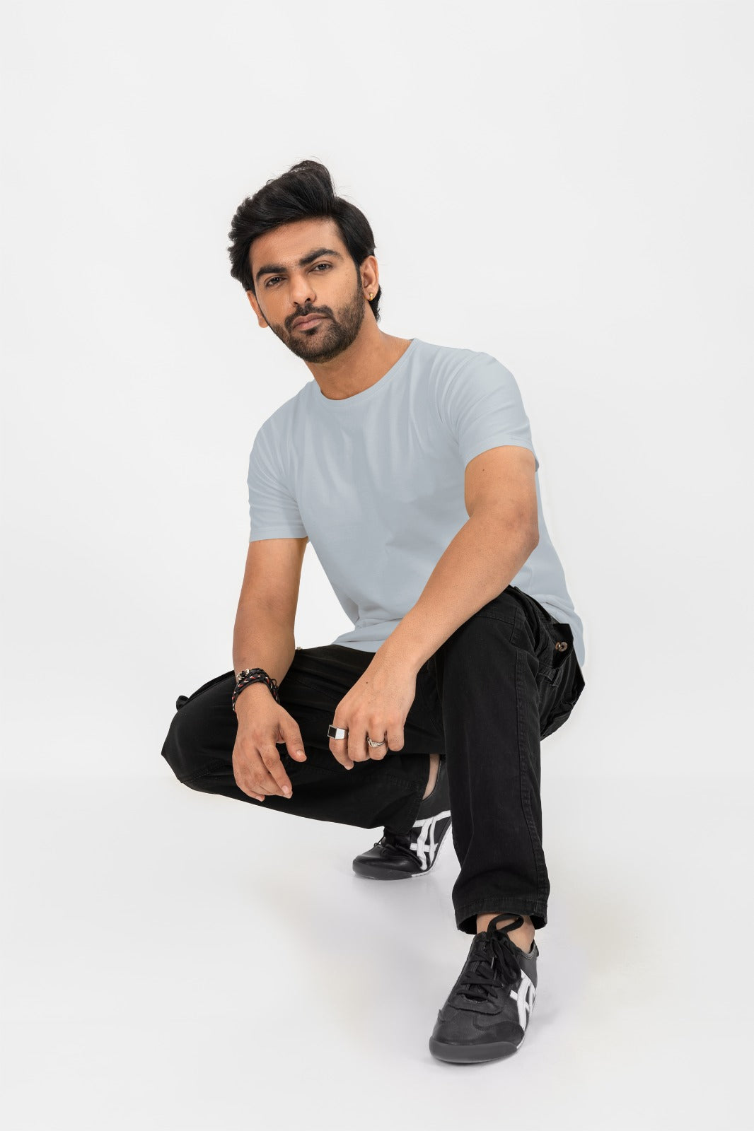 Oversized Light Grey T-shirt