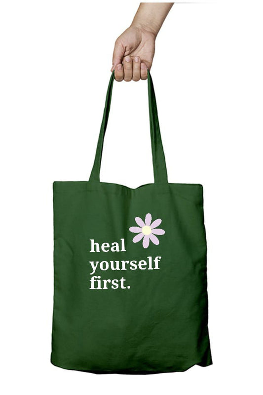 Tote Bag design "Jeal Yourself First"
