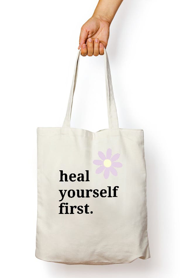 Tote Bag design "Jeal Yourself First"