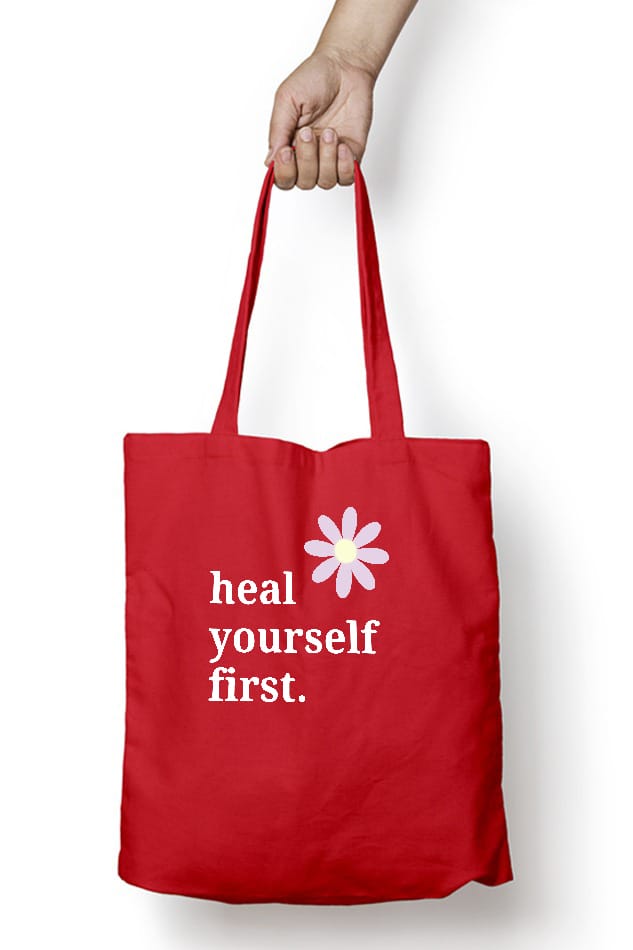 Tote Bag design "Jeal Yourself First"