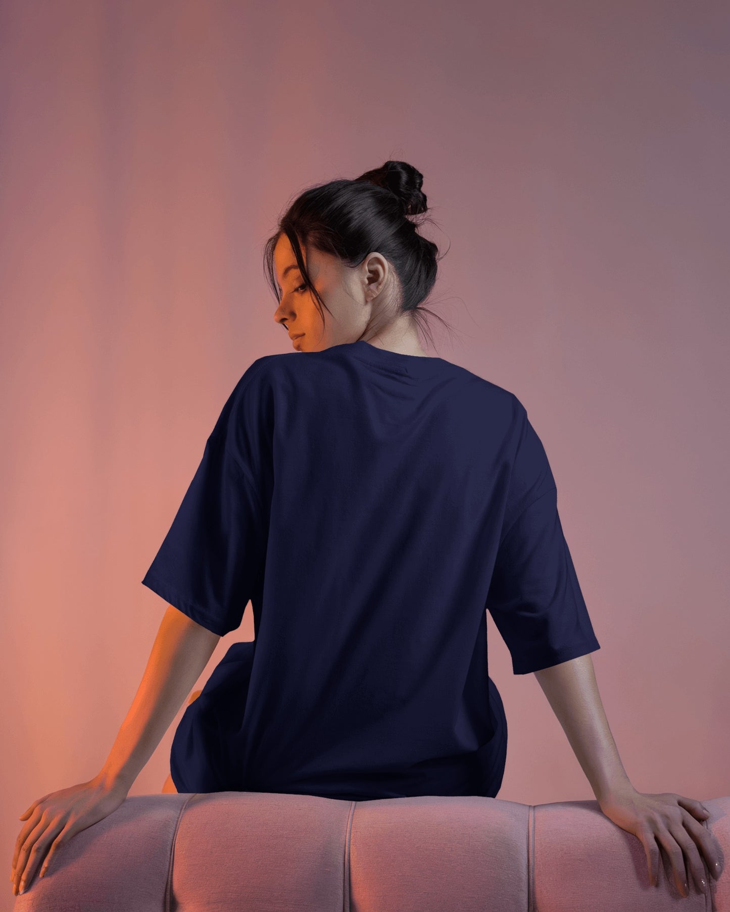 Oversized Baby Graphic T-Shirt – Retro “Bitchin” Print for Women