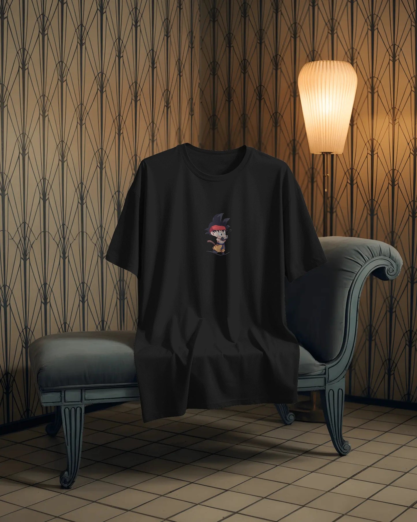 Goku Dumbell Oversized T-shirt