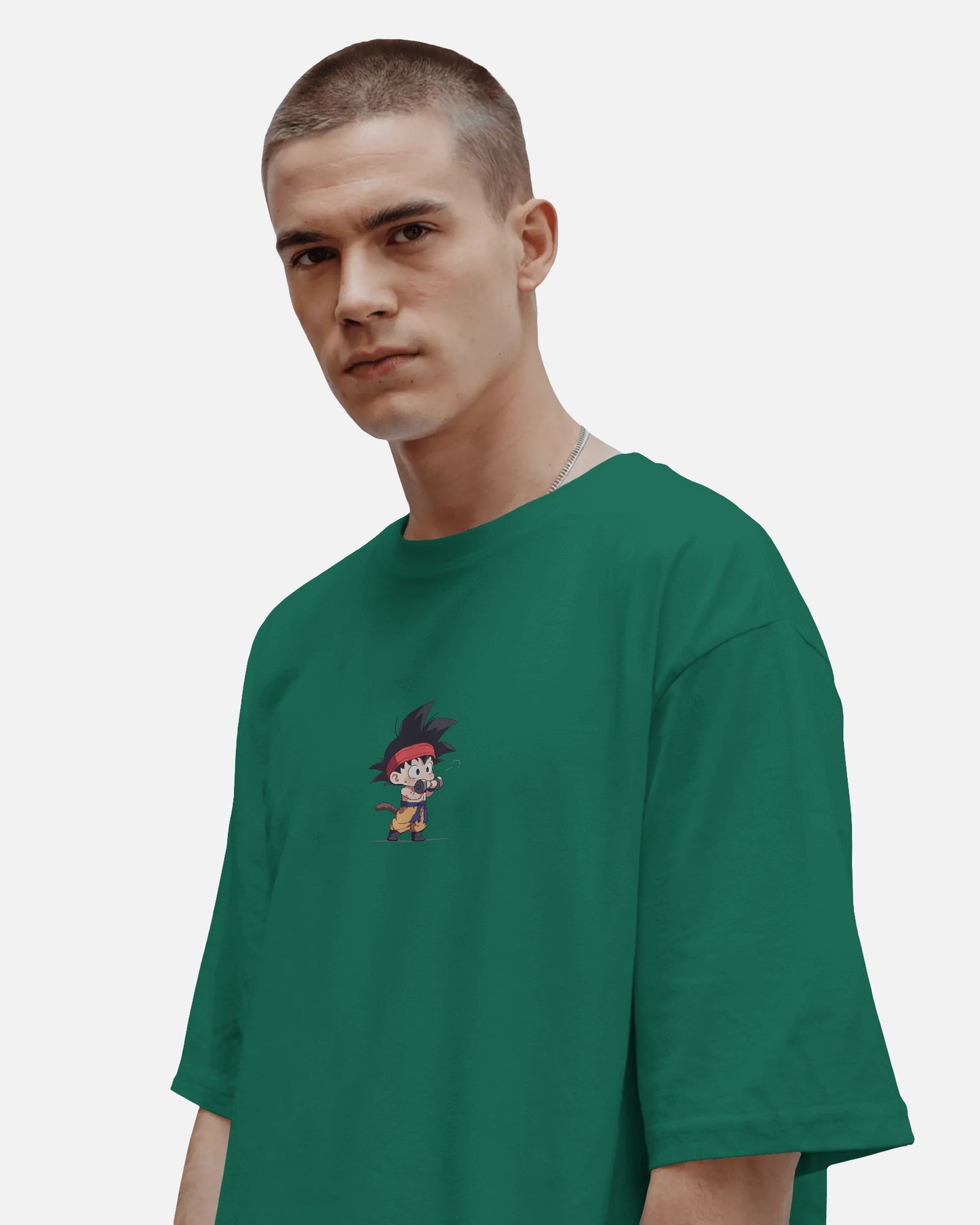 Goku Dumbell Oversized T-shirt