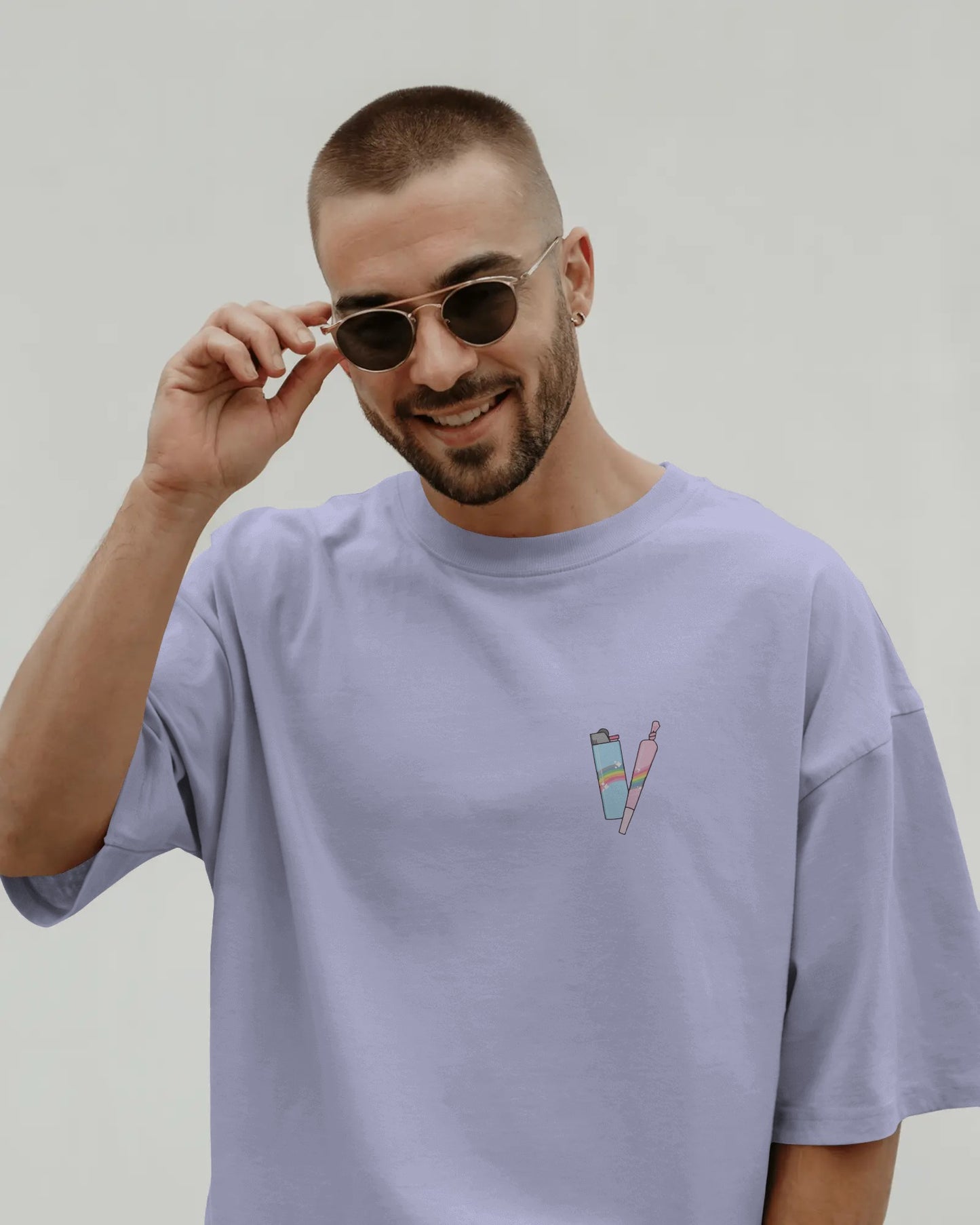 Chill Stuff Oversized T-Shirt – Aesthetic Streetwear Unisex Tee