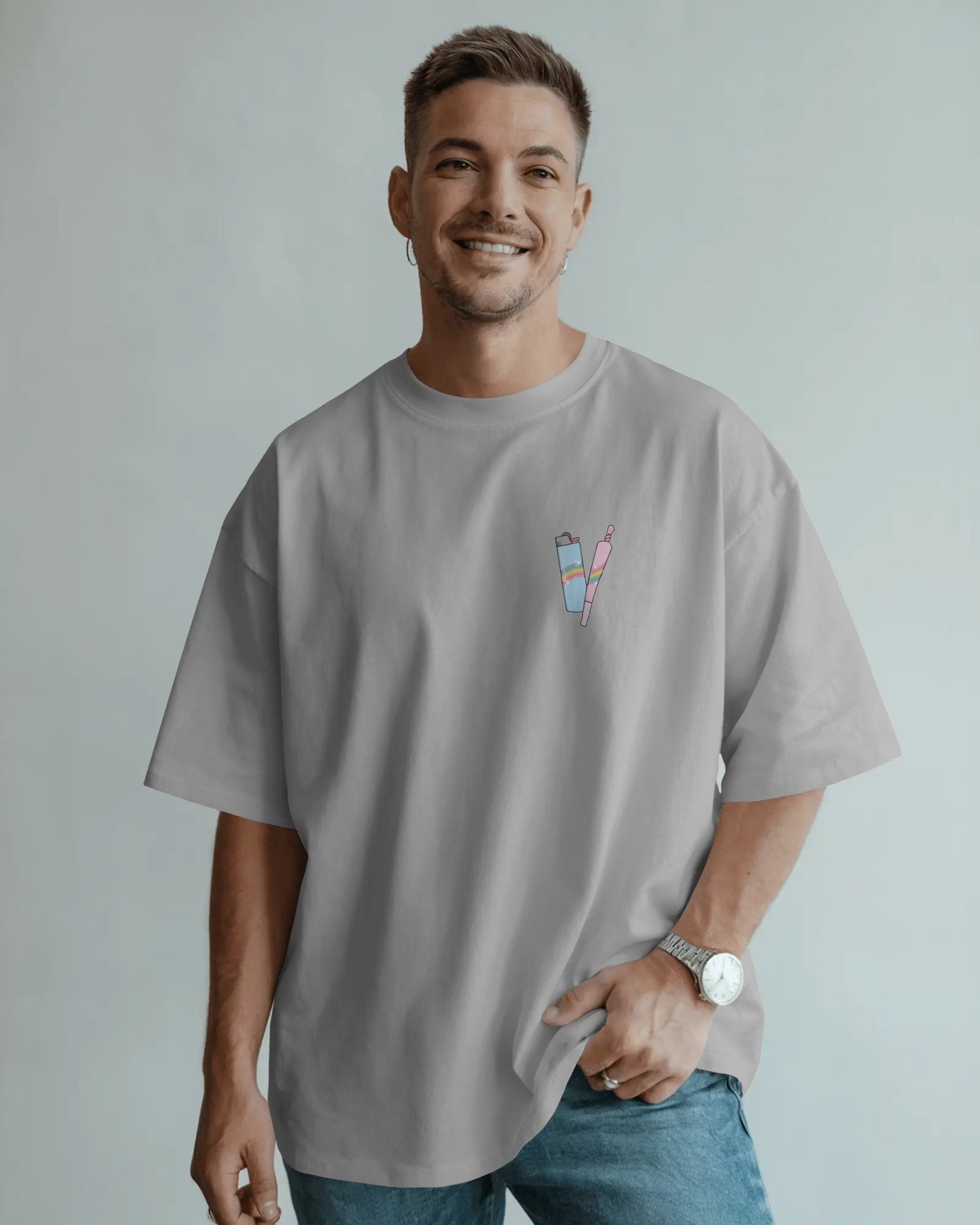 Chill Stuff Oversized T-Shirt – Aesthetic Streetwear Unisex Tee
