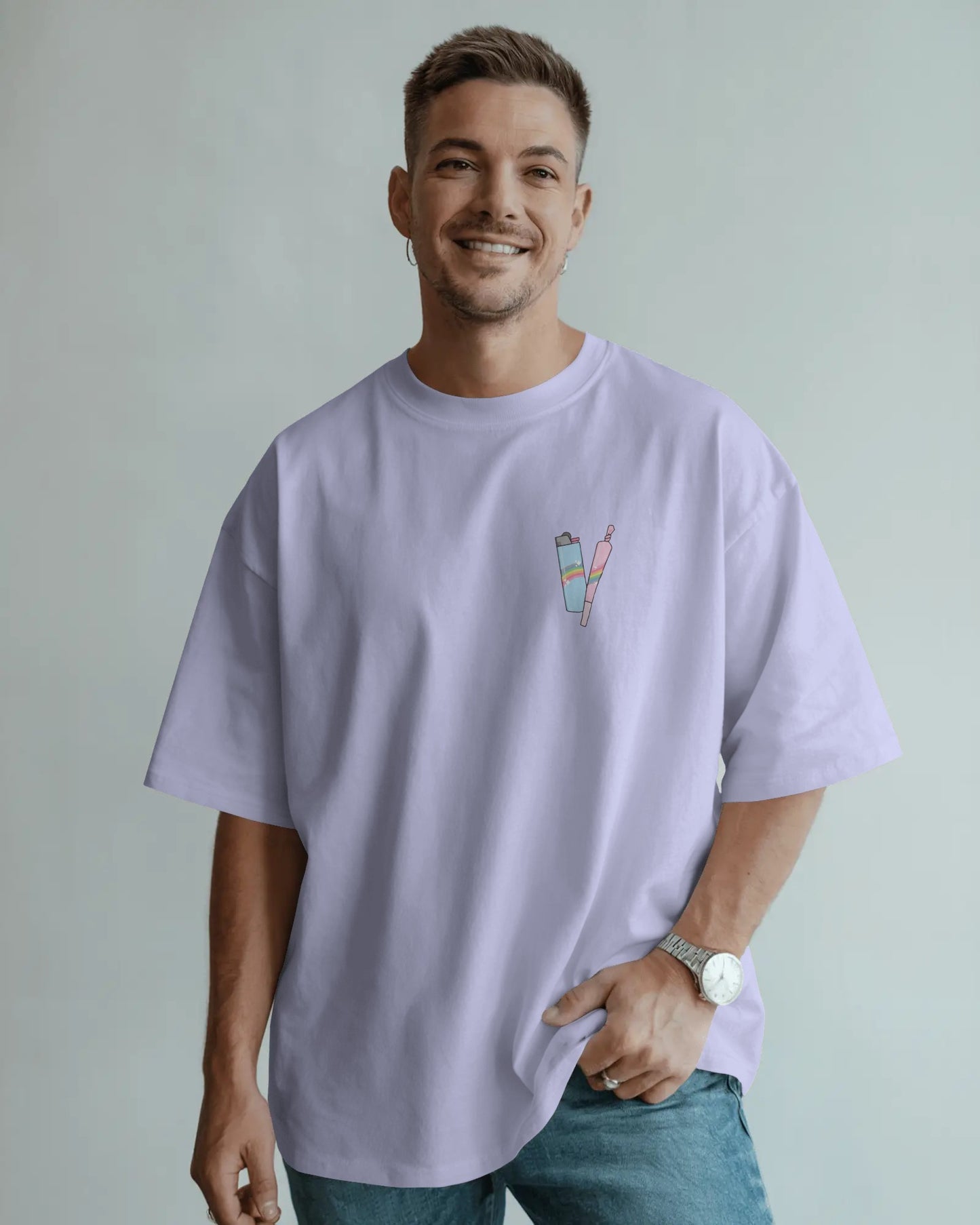 Chill Stuff Oversized T-Shirt – Aesthetic Streetwear Unisex Tee