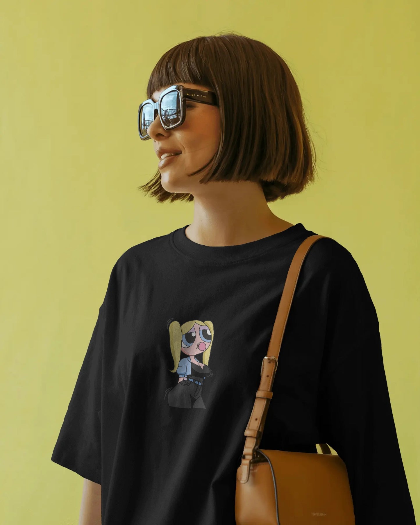 Chill Powerpuff Girl Oversized T-Shirt – Graphic Tee