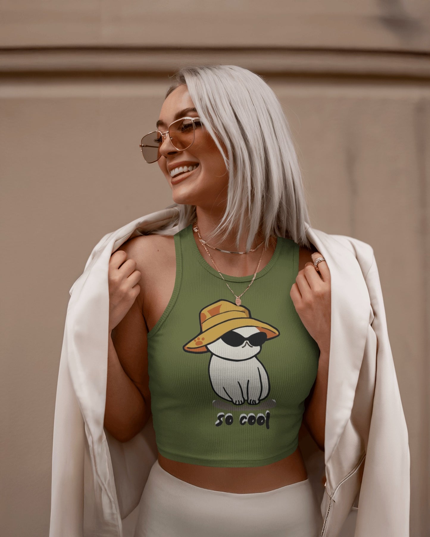 Cool Cat Tank Top