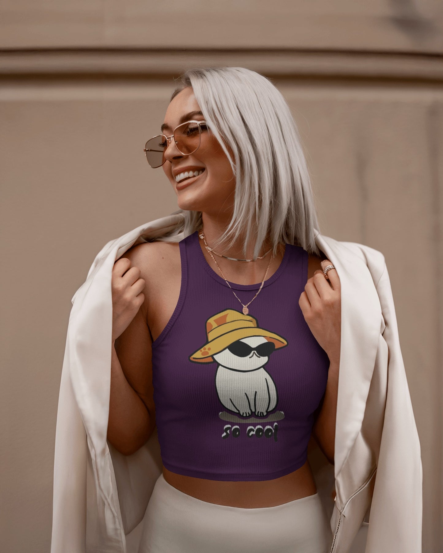 Cool Cat Tank Top