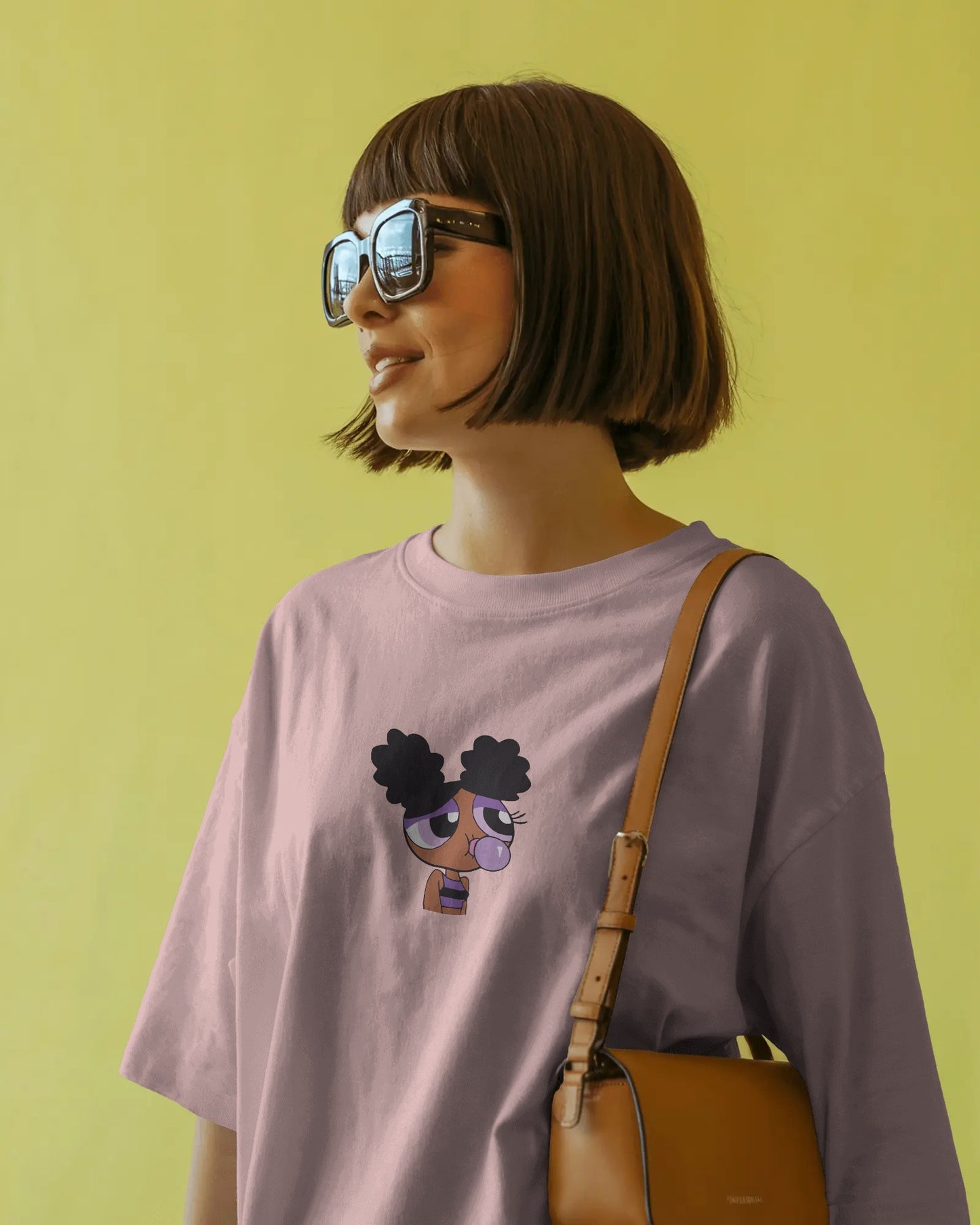 Oversized Crazy PowerPuff T-Shirt – Unisex Streetwear Graphic Tee