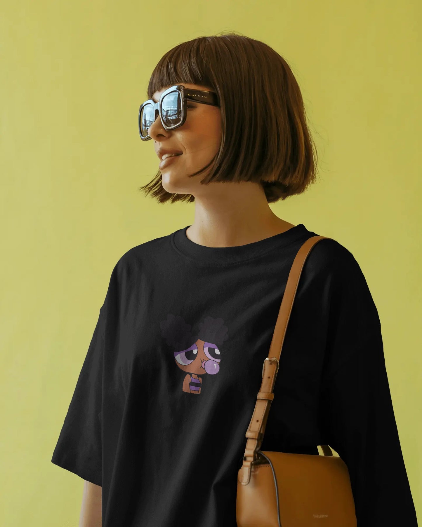 Oversized Crazy PowerPuff T-Shirt – Unisex Streetwear Graphic Tee