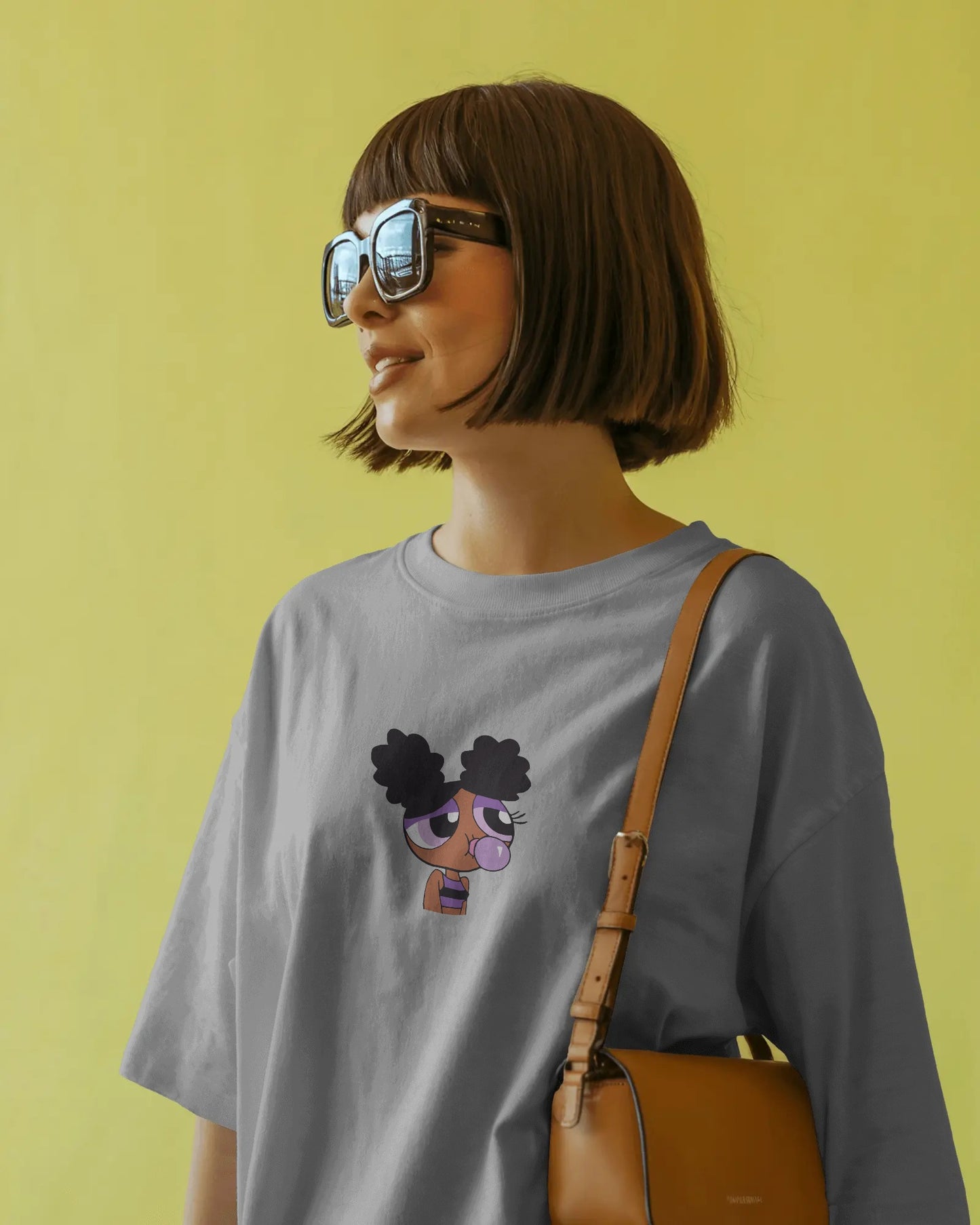 Oversized Crazy PowerPuff T-Shirt – Unisex Streetwear Graphic Tee