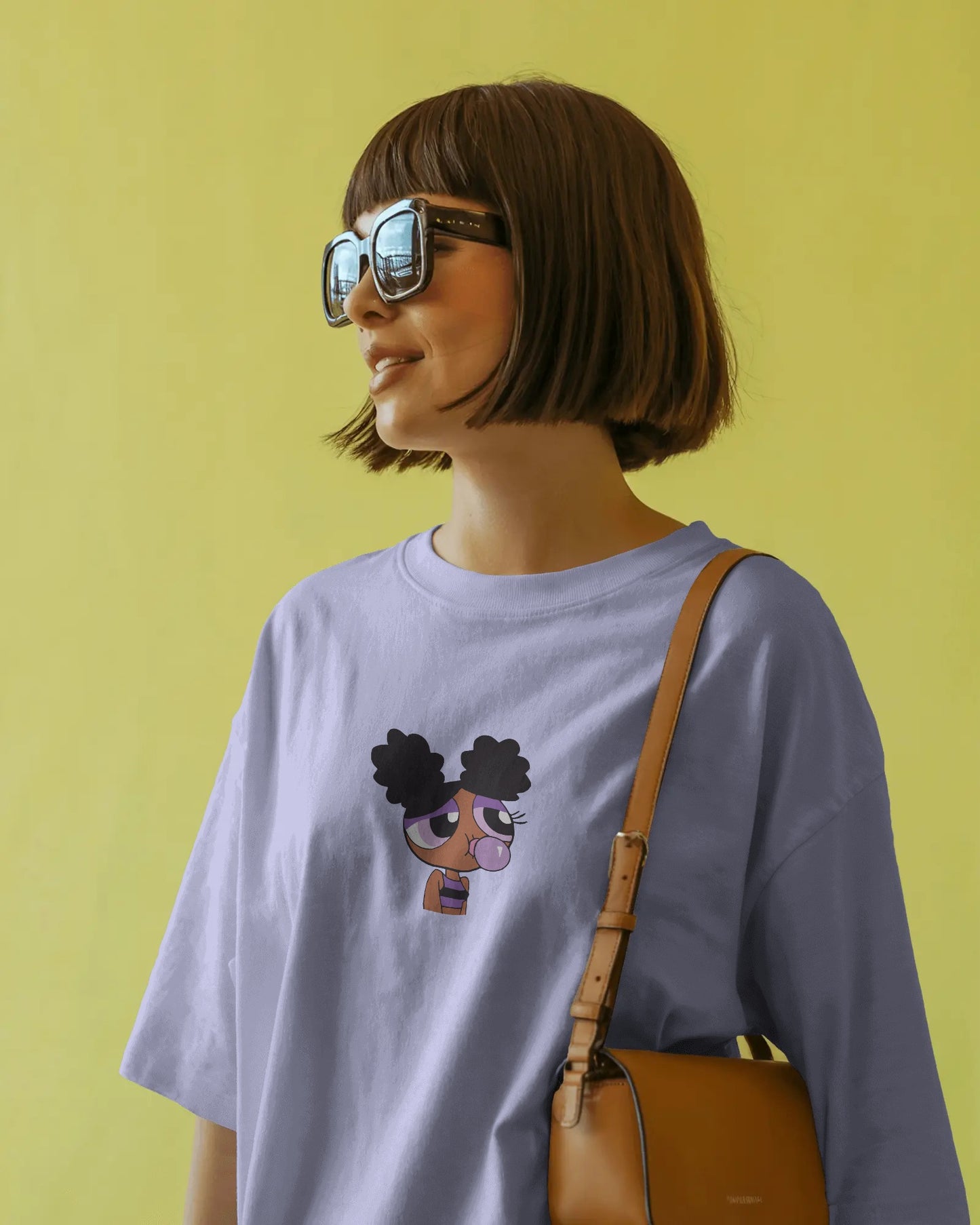 Oversized Crazy PowerPuff T-Shirt – Unisex Streetwear Graphic Tee