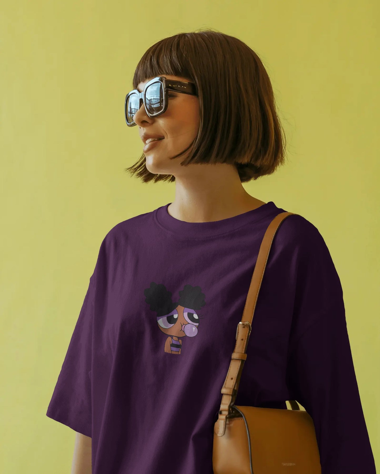 Oversized Crazy PowerPuff T-Shirt – Unisex Streetwear Graphic Tee