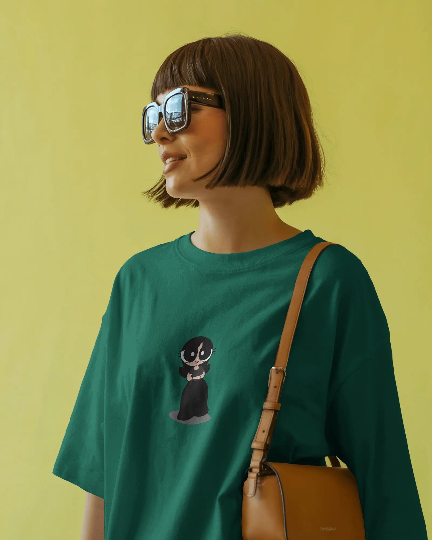 Cutie Powerpuff Girl Oversized T-Shirt – Cute Graphic Tee