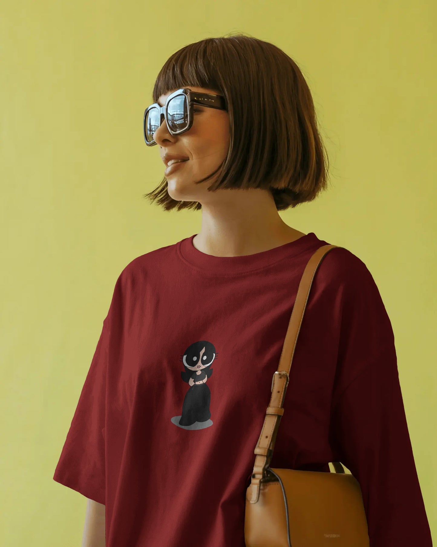Cutie Powerpuff Girl Oversized T-Shirt – Cute Graphic Tee