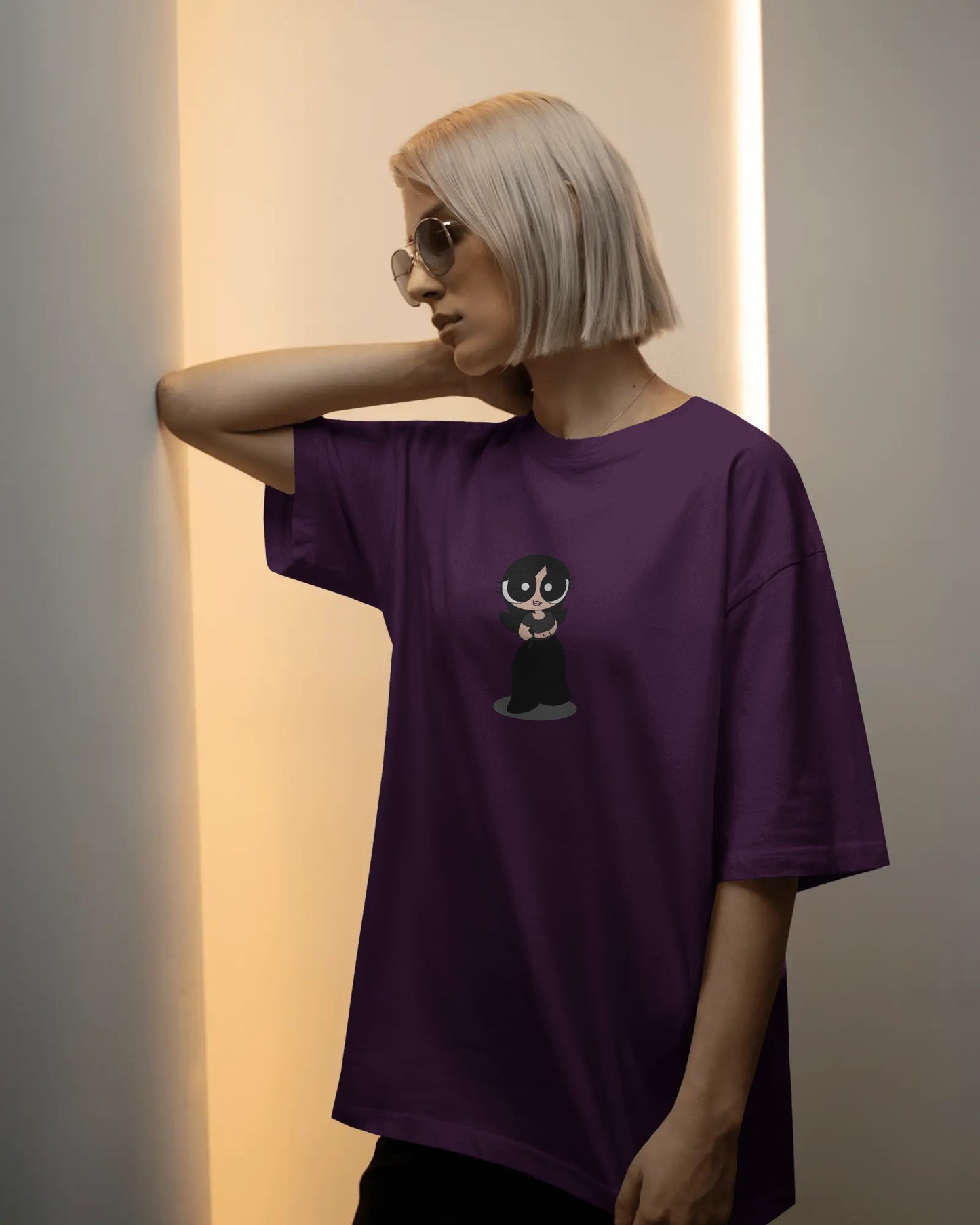 Cutie Powerpuff Girl Oversized T-Shirt – Cute Graphic Tee