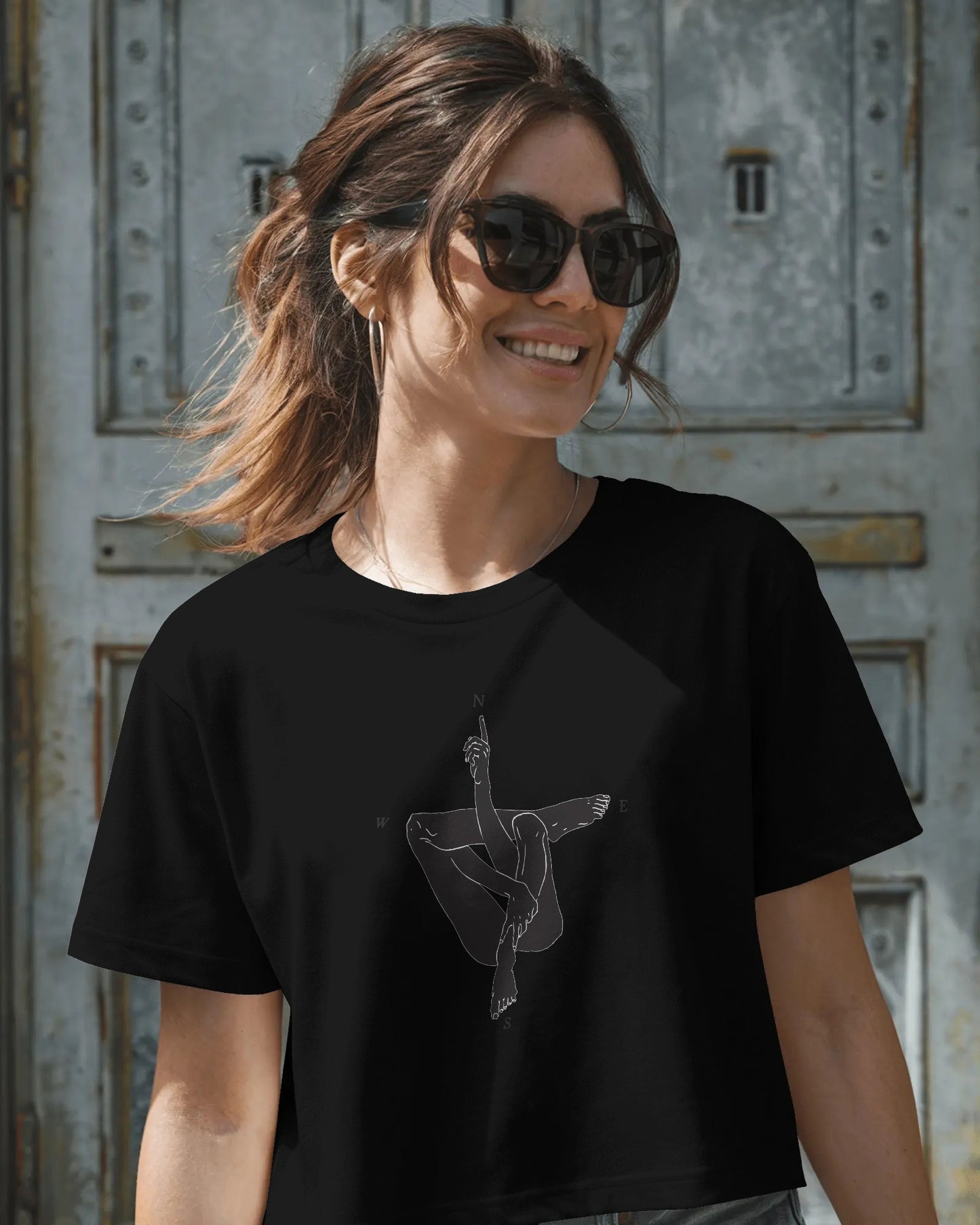 Right Direction Crop Top