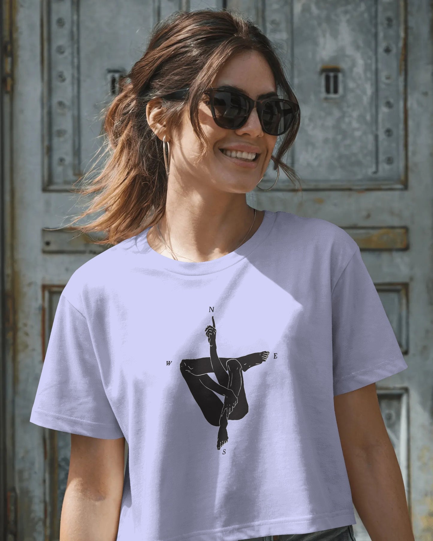 Right Direction Crop Top