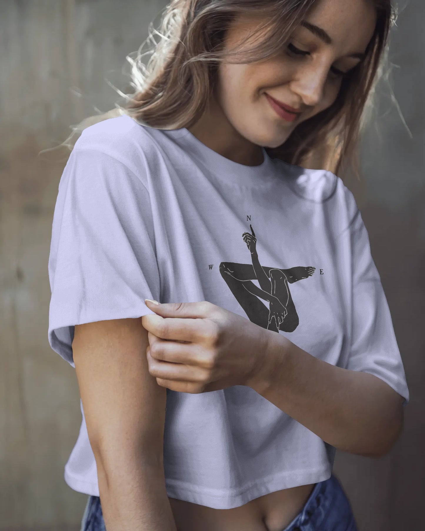 Right Direction Crop Top