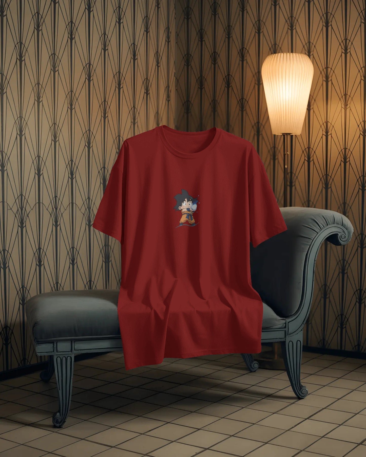 Goku Fireball Oversized T-shirt