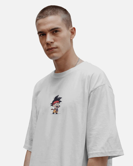 Goku Dumbell Oversized T-shirt