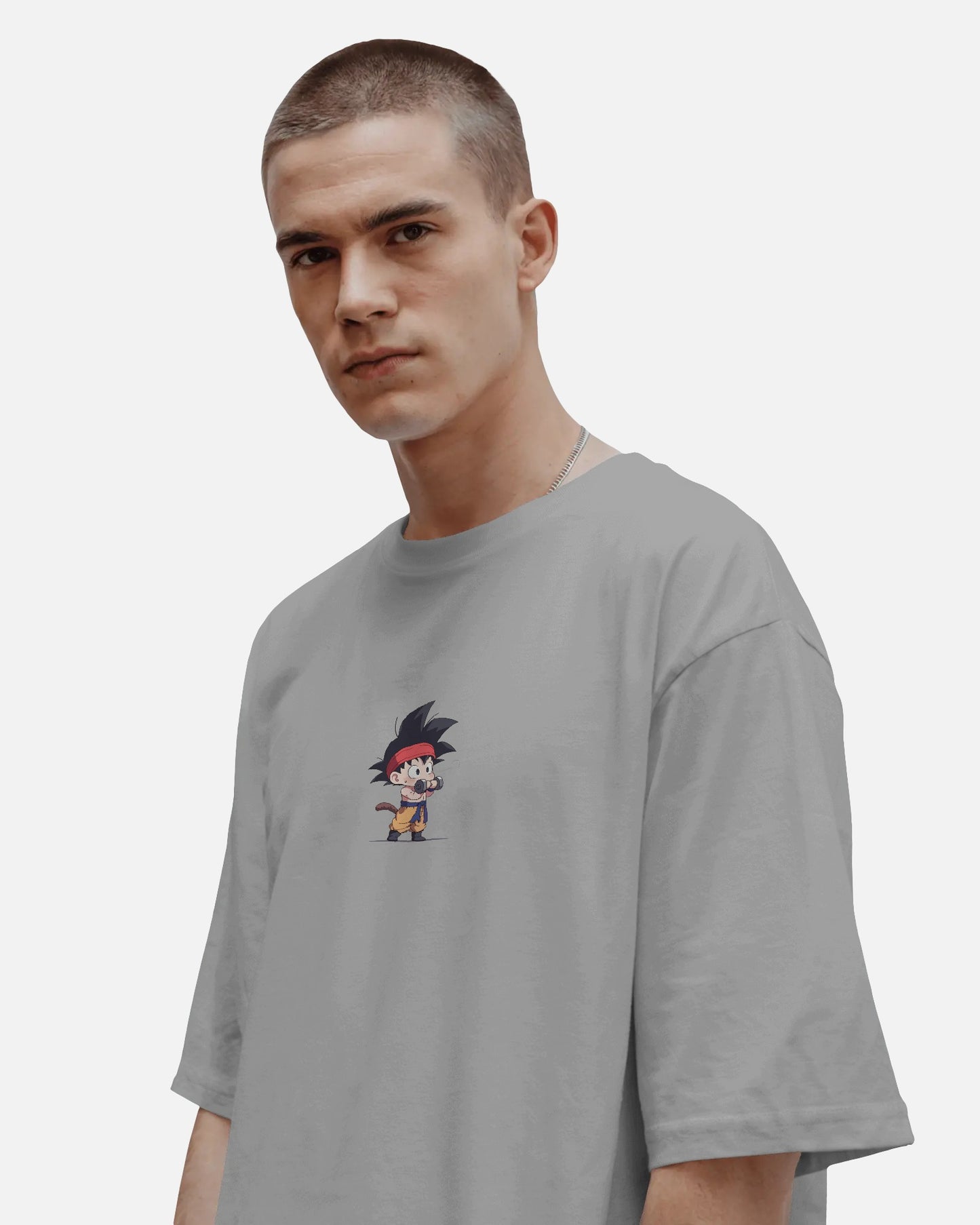 Goku Dumbell Oversized T-shirt