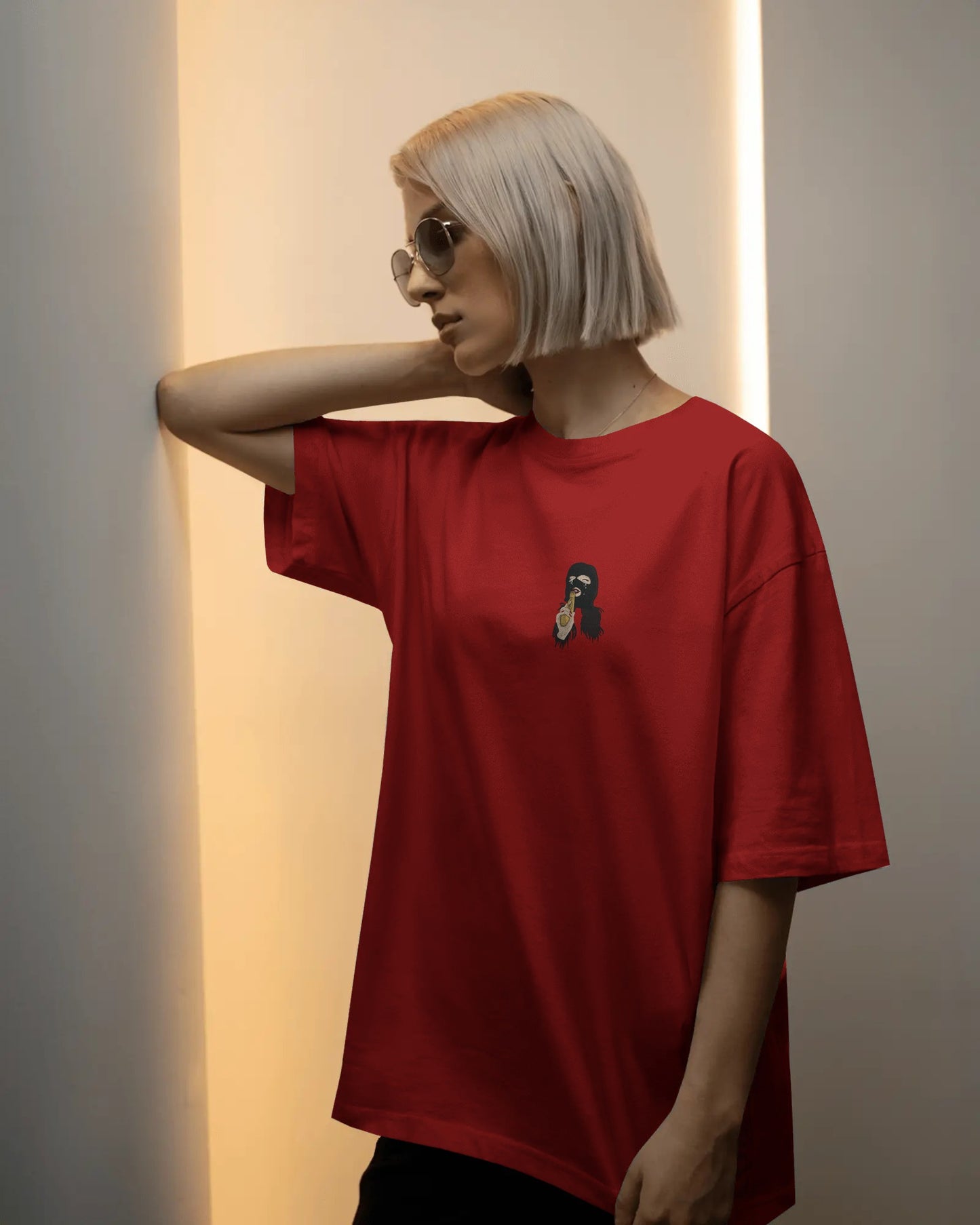 Killer Girl Oversized T-Shirt – Bold Graphic Tee for Women | Streetwear Statement Shirt