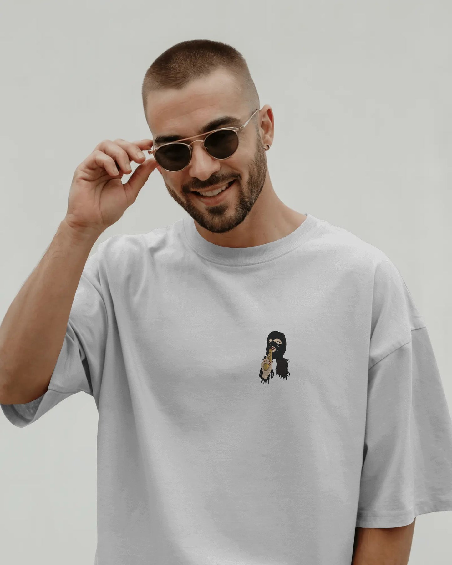 Killer Girl Oversized T-Shirt – Graphic Back Print Streetwear Tee | Bold Unisex Design