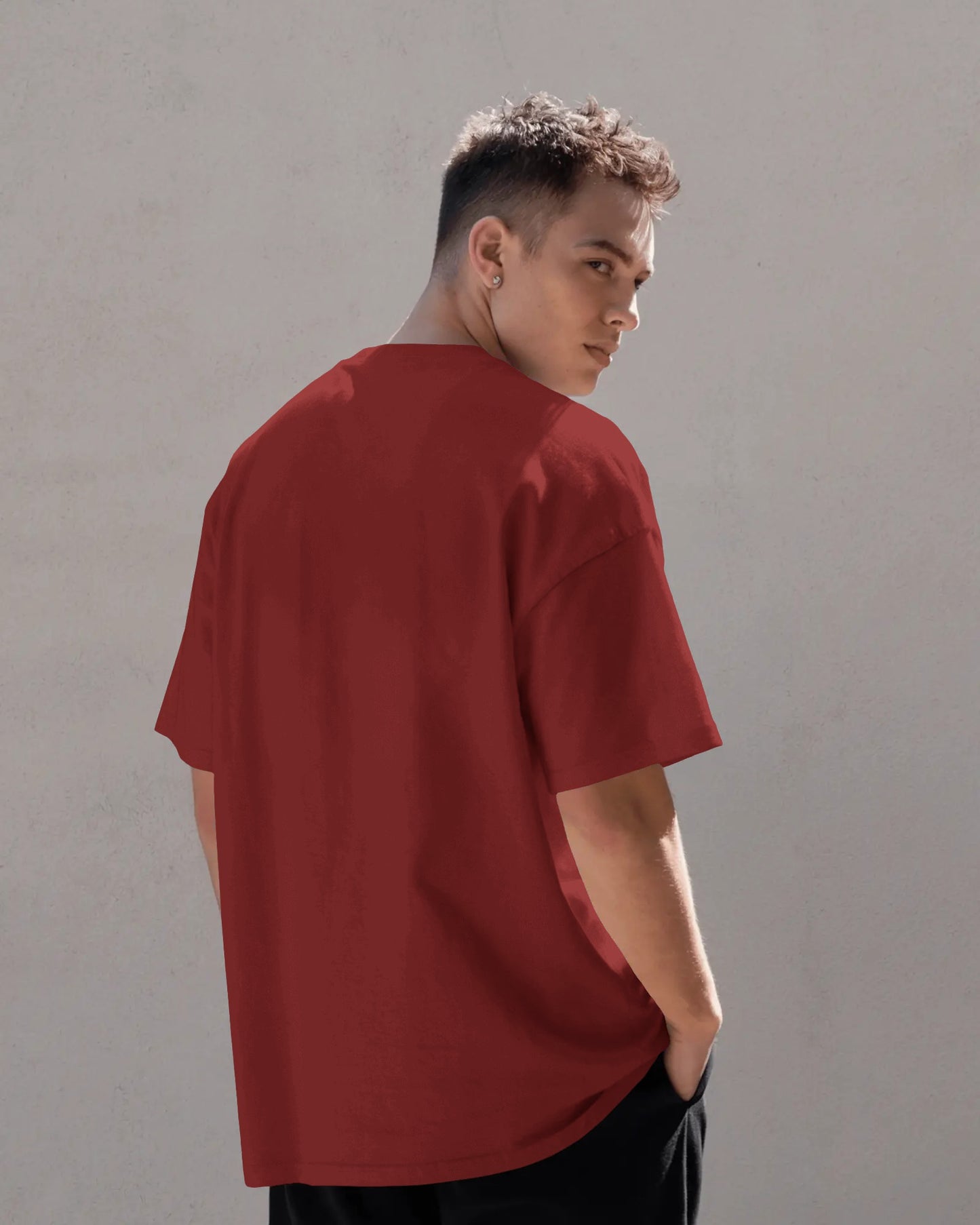 Thanku lord Oversized Black T-Shirt – सर्वस्य कर्ते धन्यवादः | Unisex Spiritual Streetwear Tee