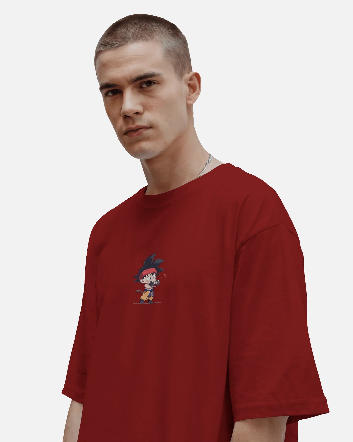 Goku Dumbell Oversized T-shirt