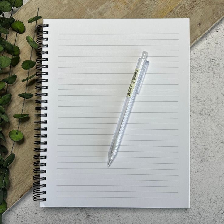 Minimal Spiral Notebook