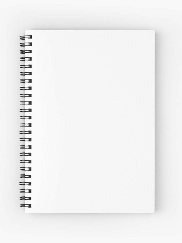 Minimal Spiral Notebook