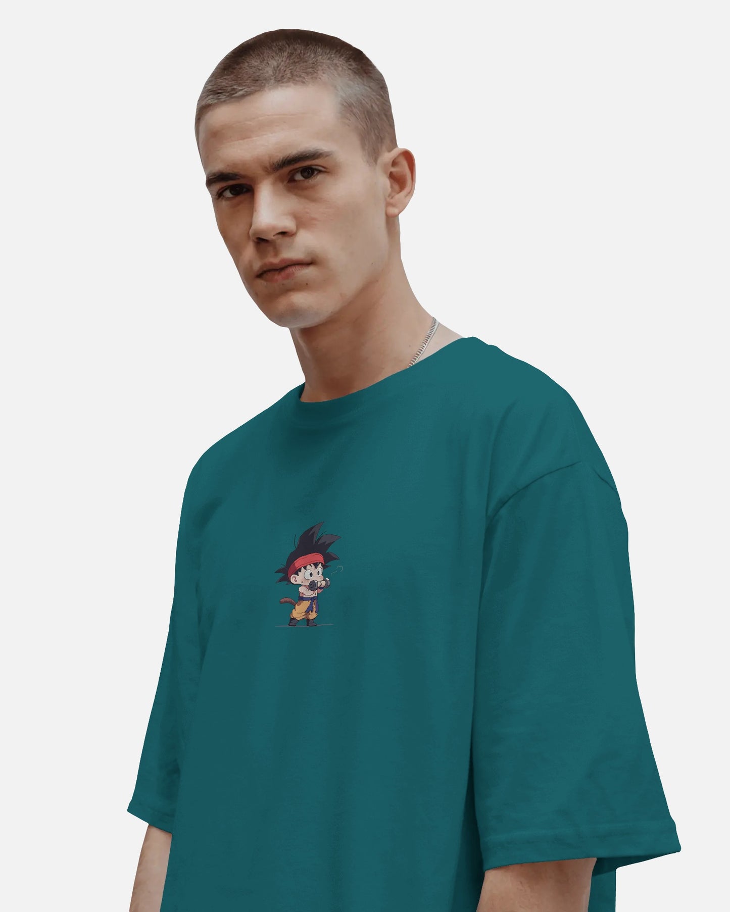 Goku Dumbell Oversized T-shirt