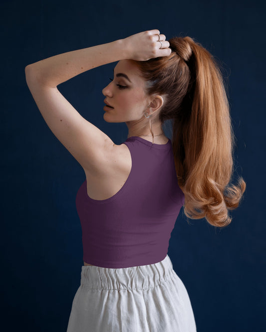 Cartoon Print Tank Top – Women’s Cropped Sleeveless Tee | Streetwear Fashion