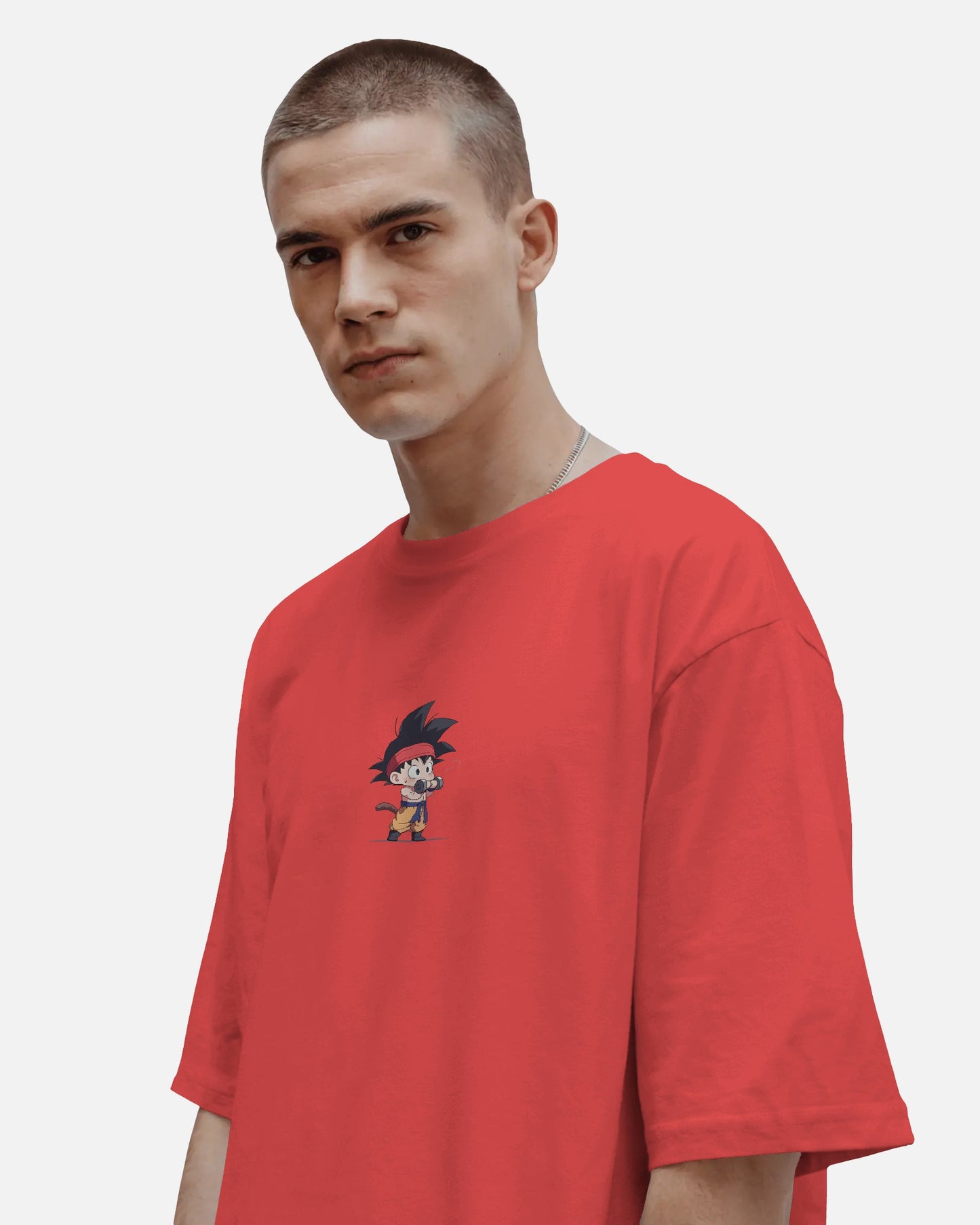 Goku Dumbell Oversized T-shirt