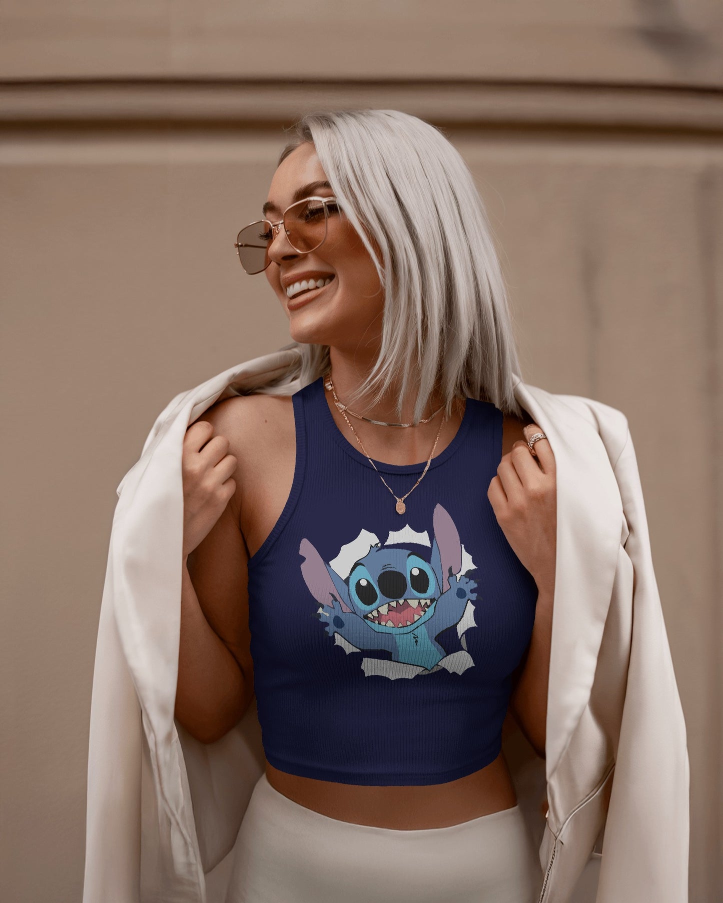 Stitch Cartoon Tank Top