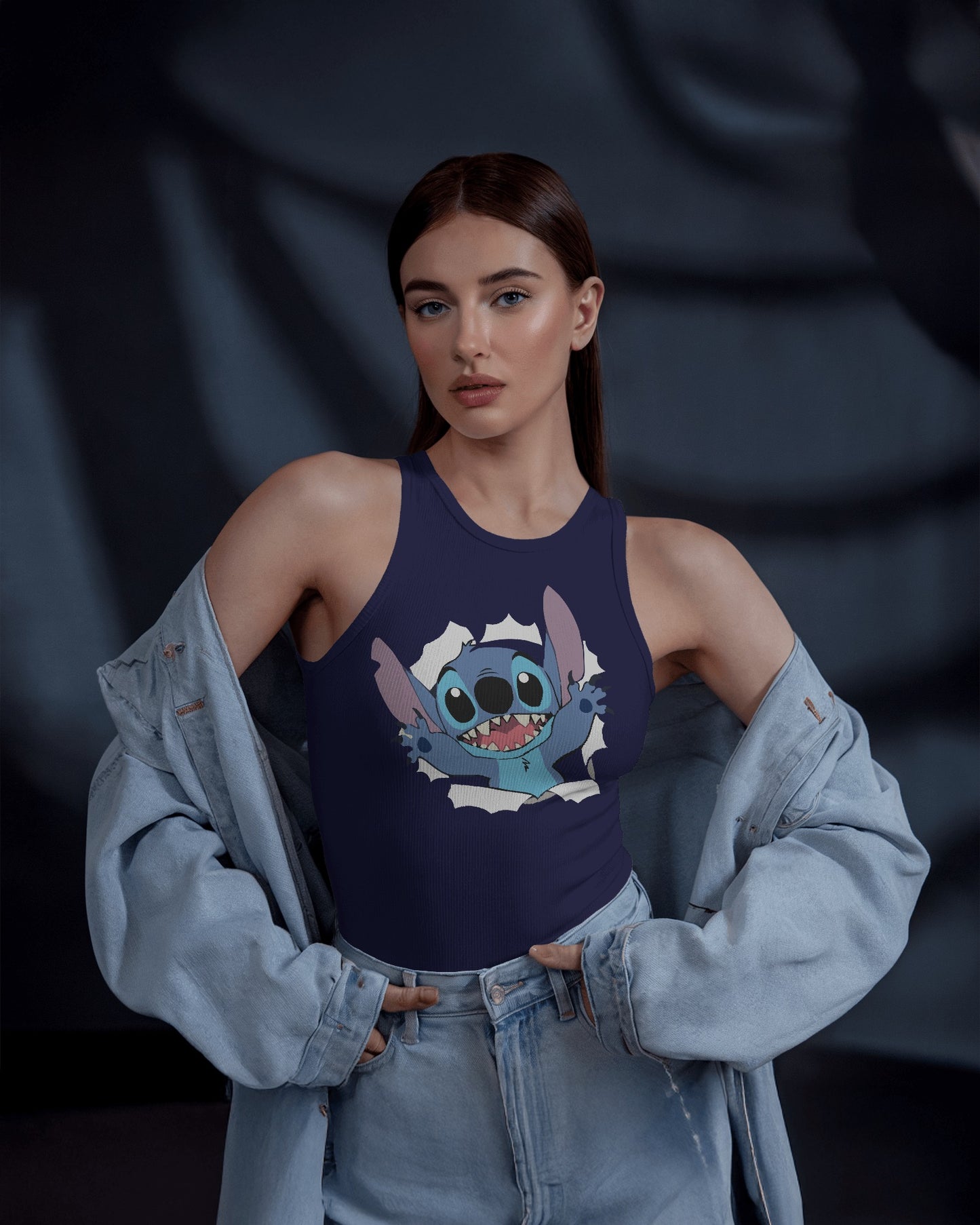 Stitch Cartoon Tank Top