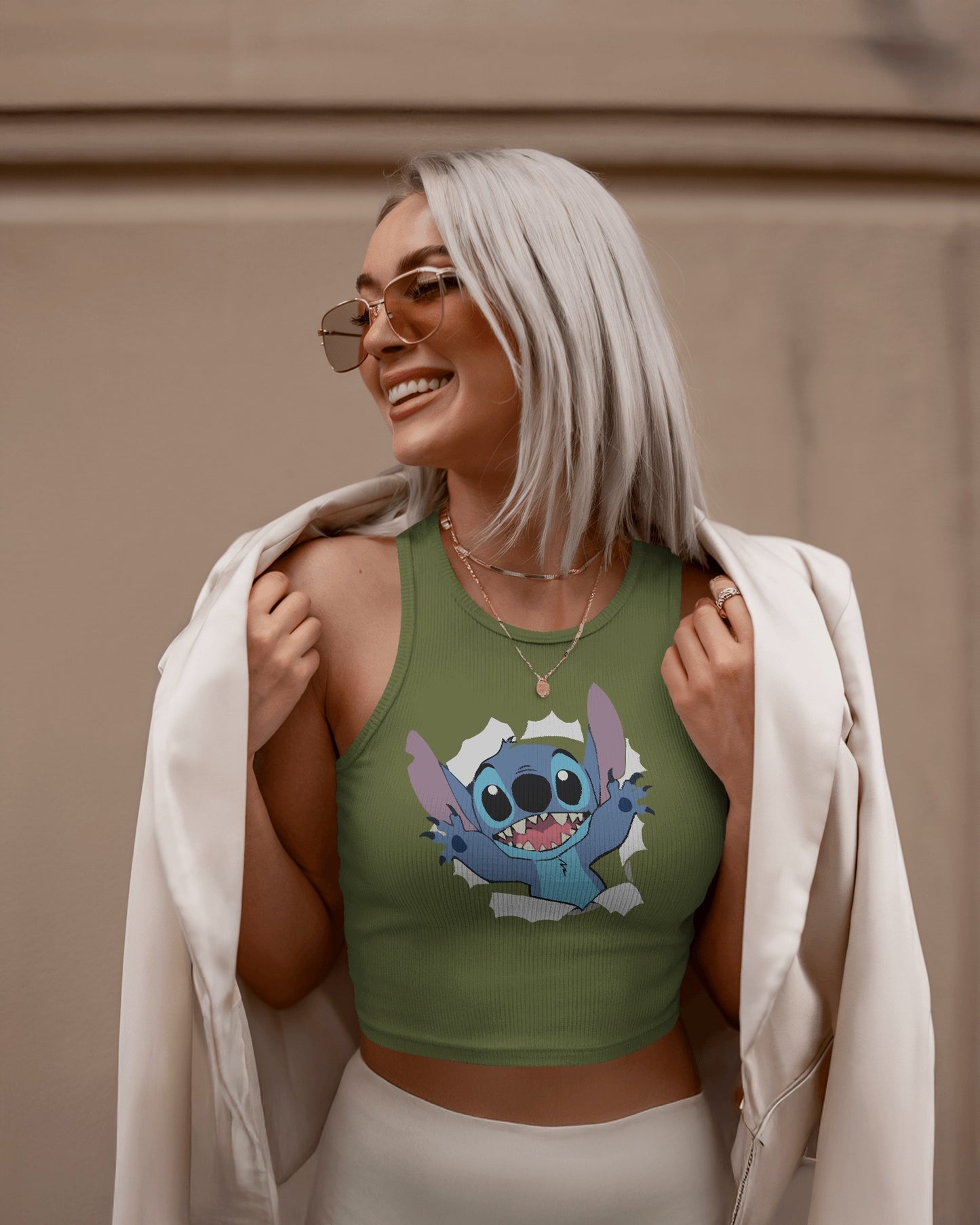 Stitch Cartoon Tank Top