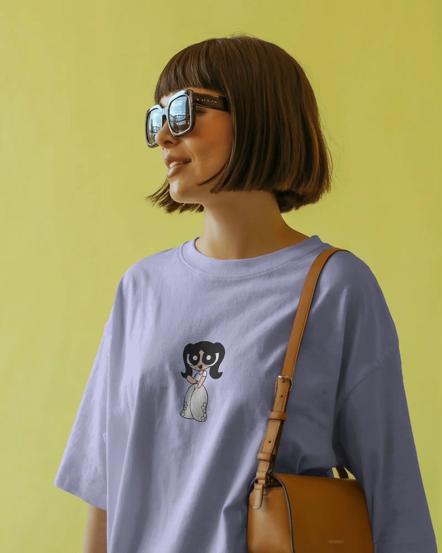 Oversized Graphic T-Shirt – Sweet Power Puff Print | Unisex Streetwear