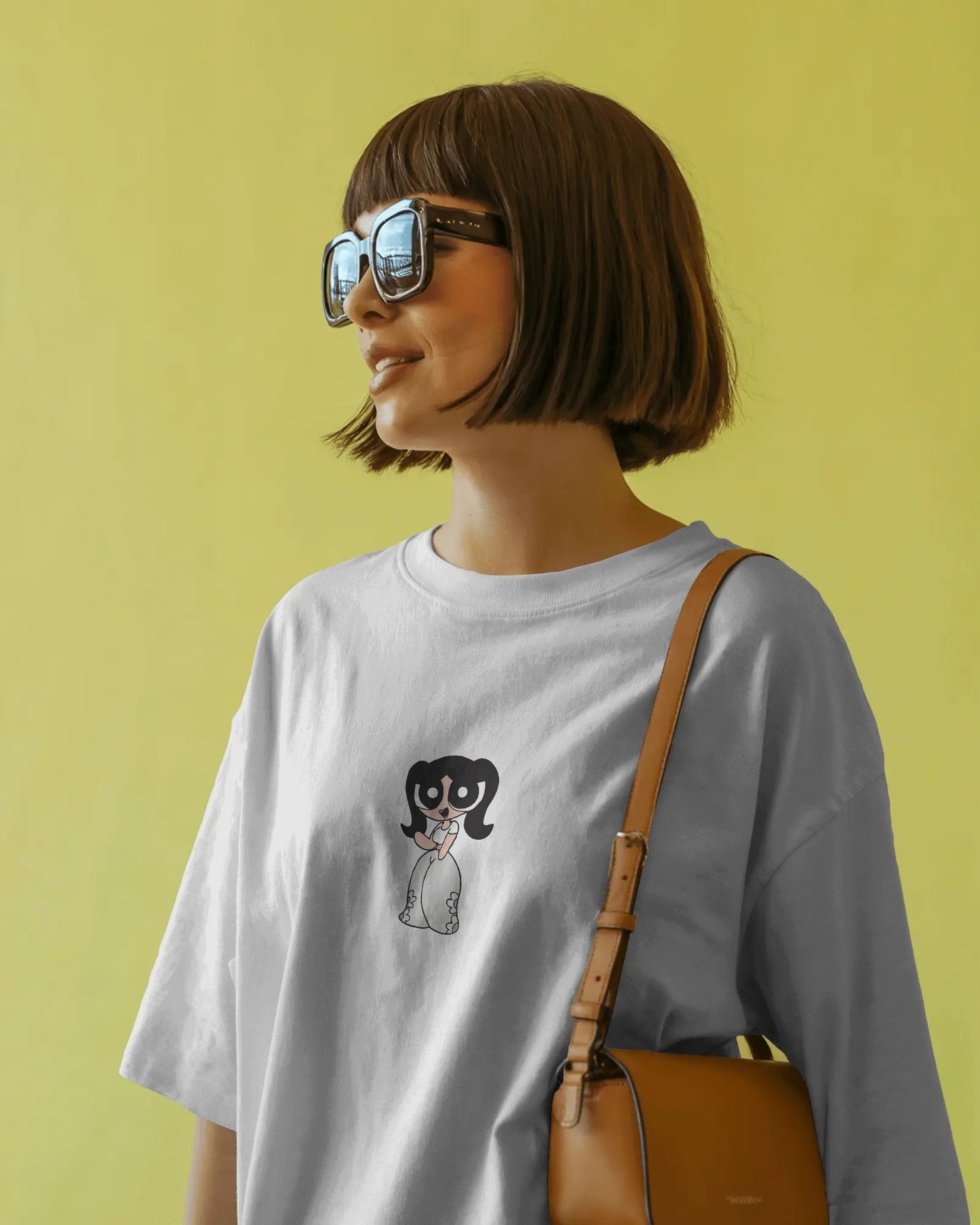 Oversized Graphic T-Shirt – Sweet Power Puff Print | Unisex Streetwear