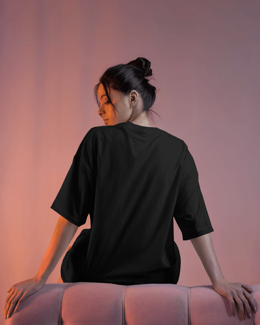 Oversized Baby T-Shirt – Trio Cartoon Graphic Print | Unisex Streetwear