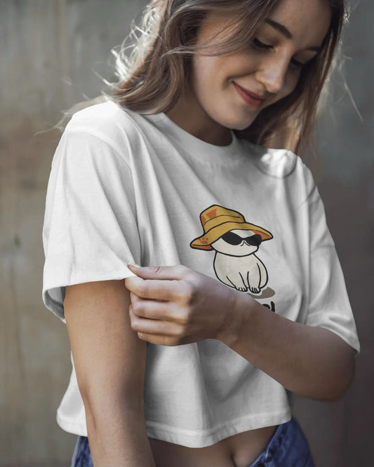 Cool Dude Crop Top