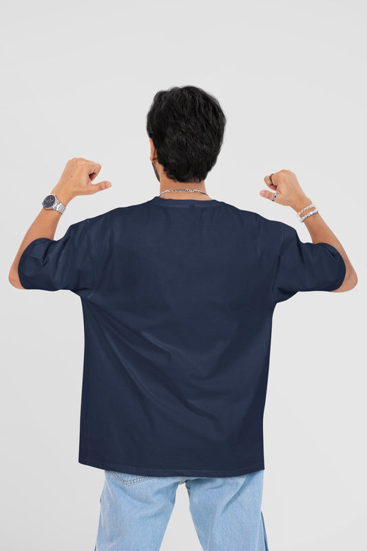 Oversized Navy Blue T-shirt